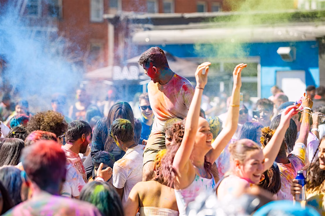 Rooftop Holi Music Festival in San Francisco